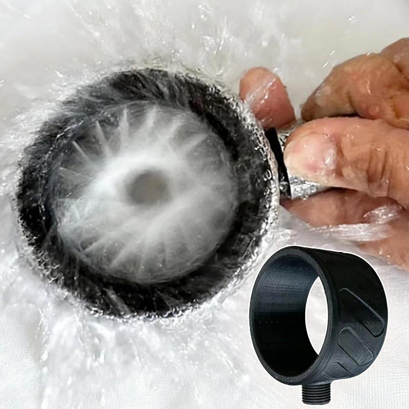 Home And Bathroom - 1Pcs Men Shower Nozzle Spiral Design