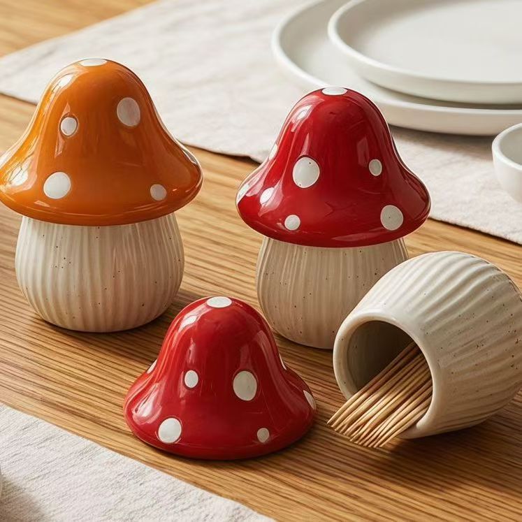 Cartoon Mushroom Ceramic Stora - огляд і ціна Home Design Bathroom