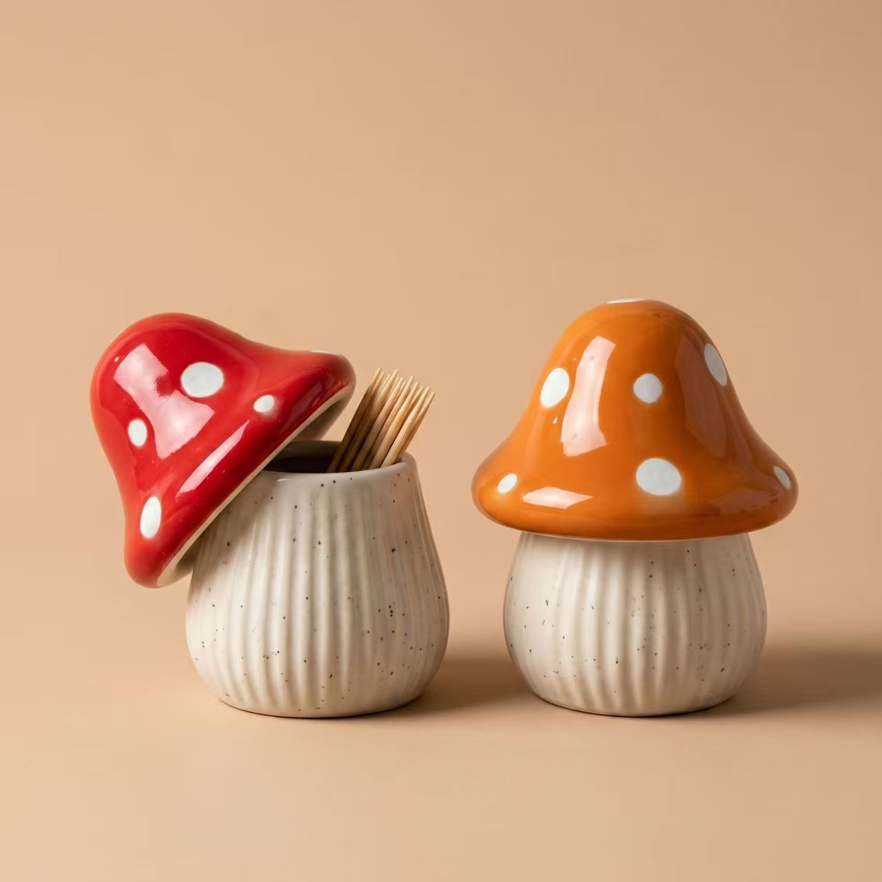 Cartoon Mushroom Ceramic Stora - огляд і ціна Home Design Bathroom