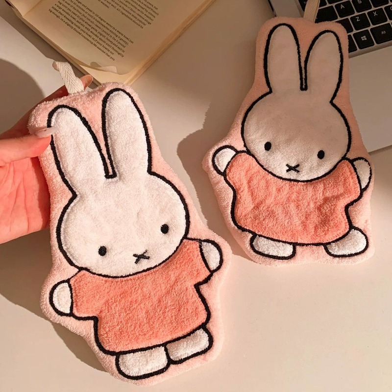 2Pcs/set Cute Miffy Towel Home - огляд і ціна Home Goods Bathroom Sets