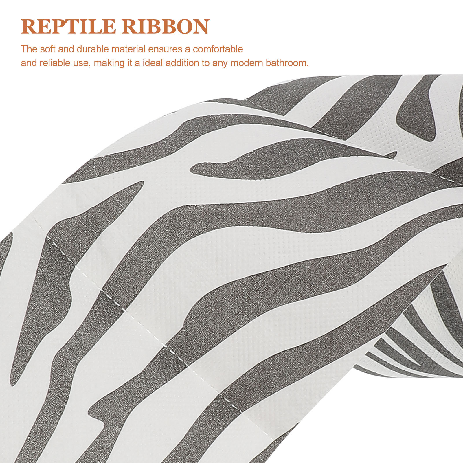 2Pcs Zebra Print Toilet Paper  - огляд і ціна Home Design Bathroom