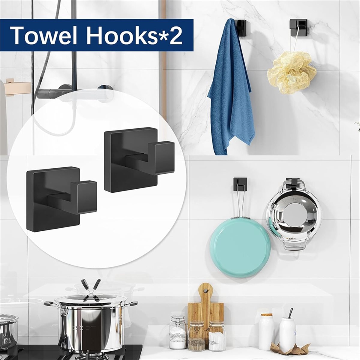 Home Tool 5Pcs Bathroom Hardwa - огляд і ціна Home Hardware Bathroom Accessories