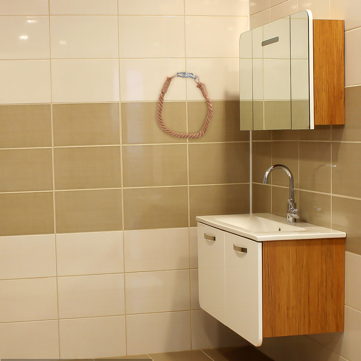 Handcrafted Nautical Rope Toil - огляд і ціна Home Bathroom Paper Towel Holder