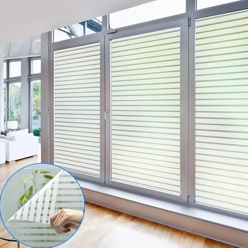 1roll Frosted Window Film，Self - огляд і ціна Home Bathroom Partition Wall