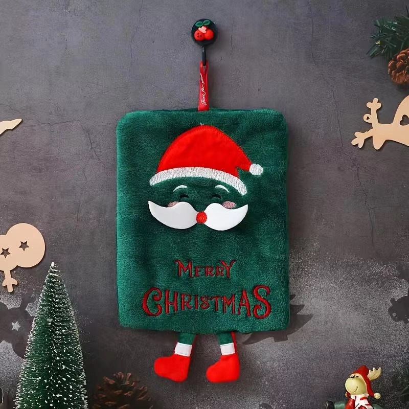 Xmas Hanging Hand Towel Coral  - огляд і ціна Home Design Bathroom