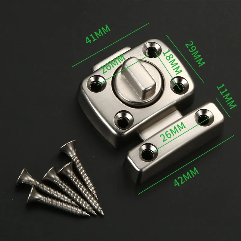 Home Security Latch Double Sid - огляд і ціна Home Hardware Bathroom Accessories