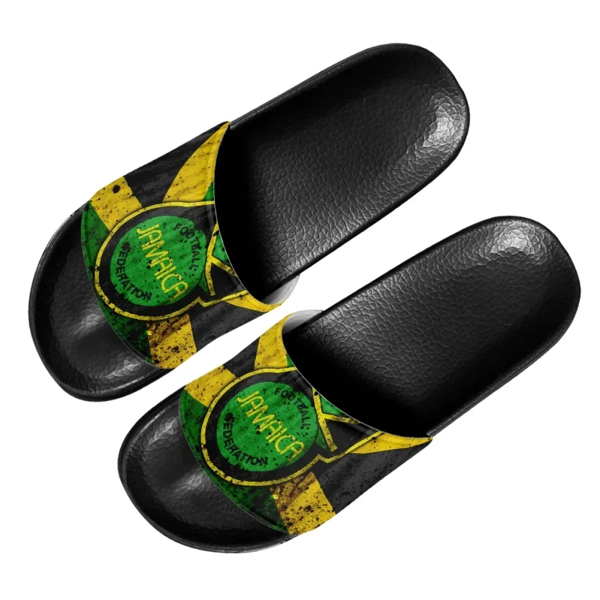 Jamaica Flag Art Design Print  - огляд і ціна Home Design Bathroom