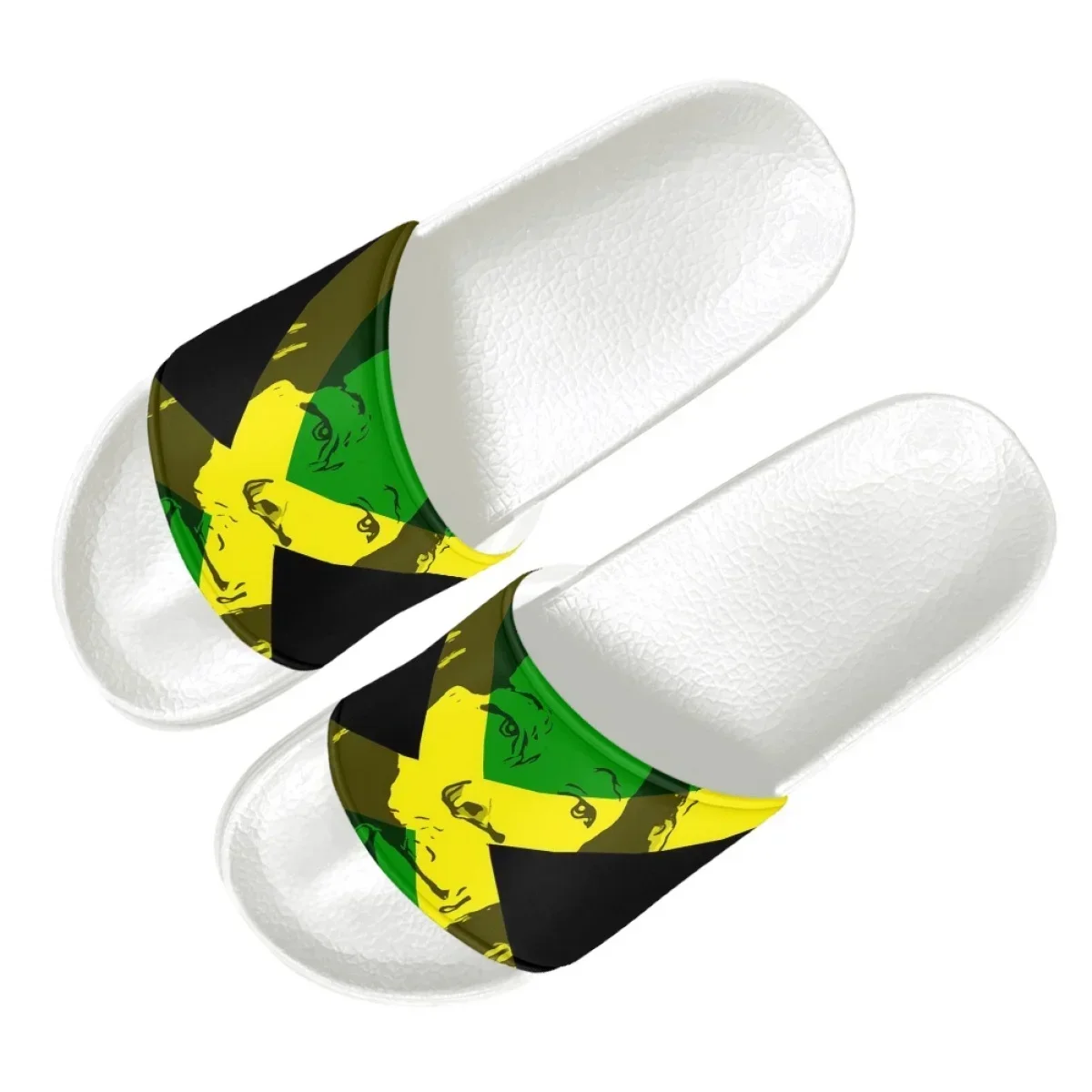 Jamaica Flag Art Design Print  - огляд і ціна Home Design Bathroom