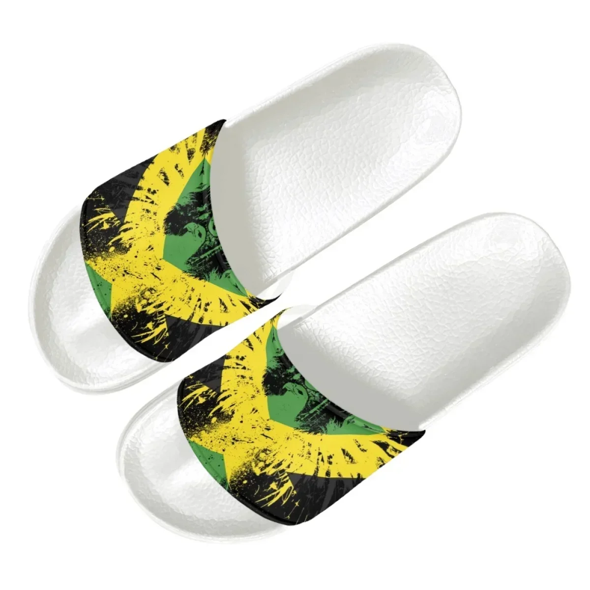 Jamaica Flag Art Design Print  - огляд і ціна Home Design Bathroom