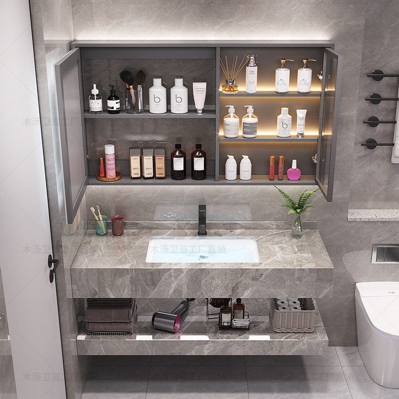 Vanity Mirror Cupboard Makeup  - огляд і ціна Home Bathroom Partition Wall