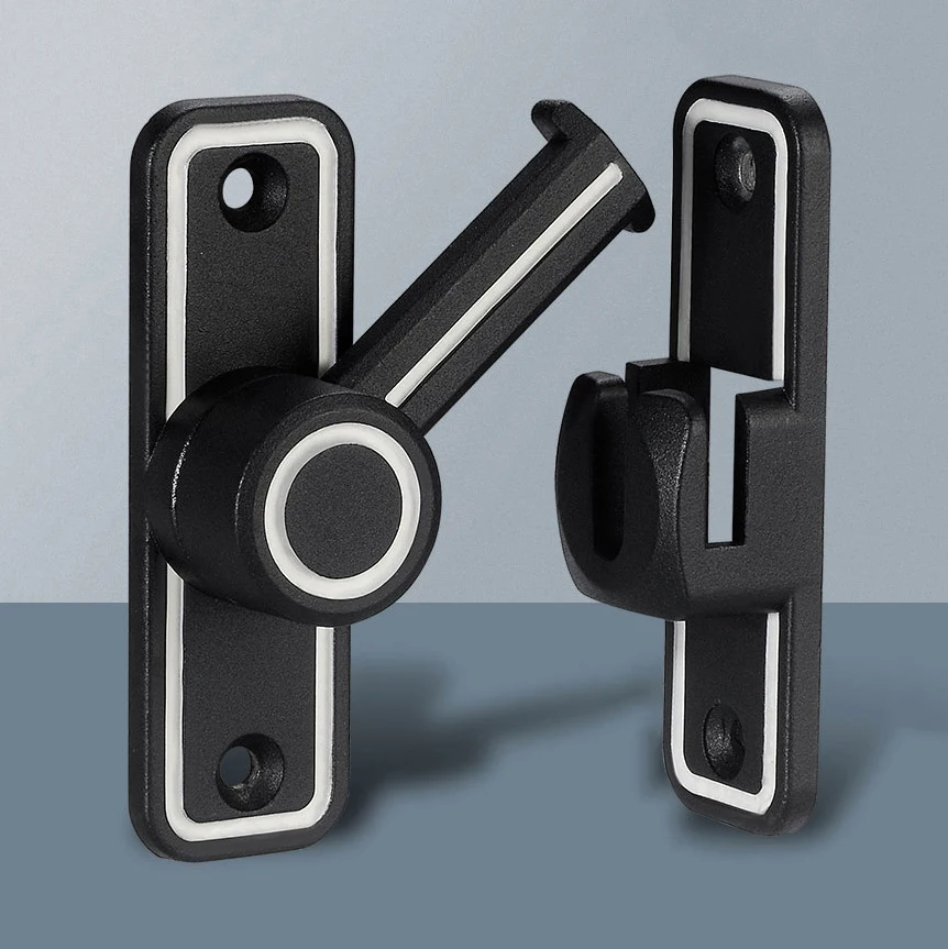 Black Luminous Barn Door Latch - огляд і ціна Home Hardware Bathroom Accessories