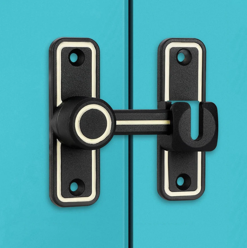 Black Luminous Barn Door Latch - огляд і ціна Home Hardware Bathroom Accessories