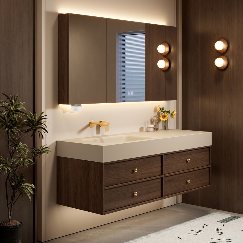 Modern Luxury Bathroom Cabinet - огляд і ціна Home Bathroom Partition Wall
