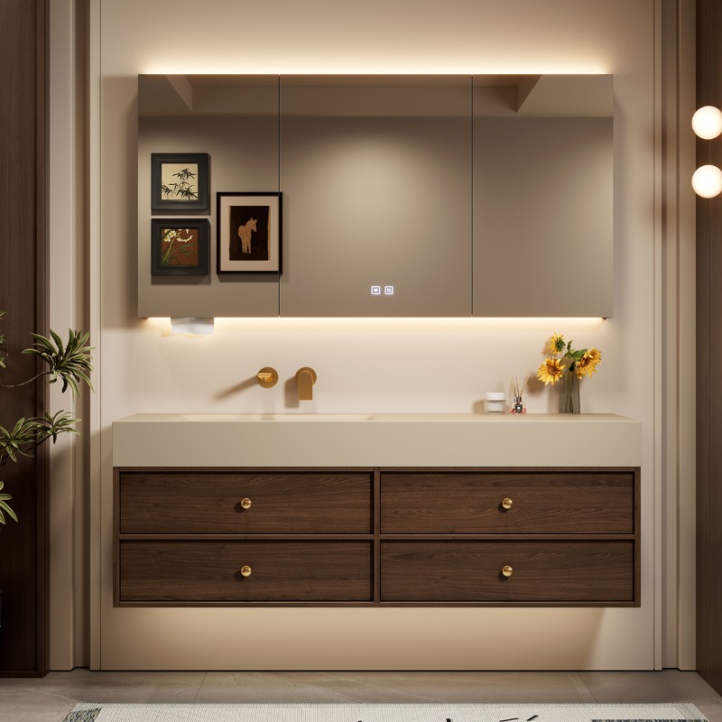 Modern Luxury Bathroom Cabinet - огляд і ціна Home Bathroom Partition Wall