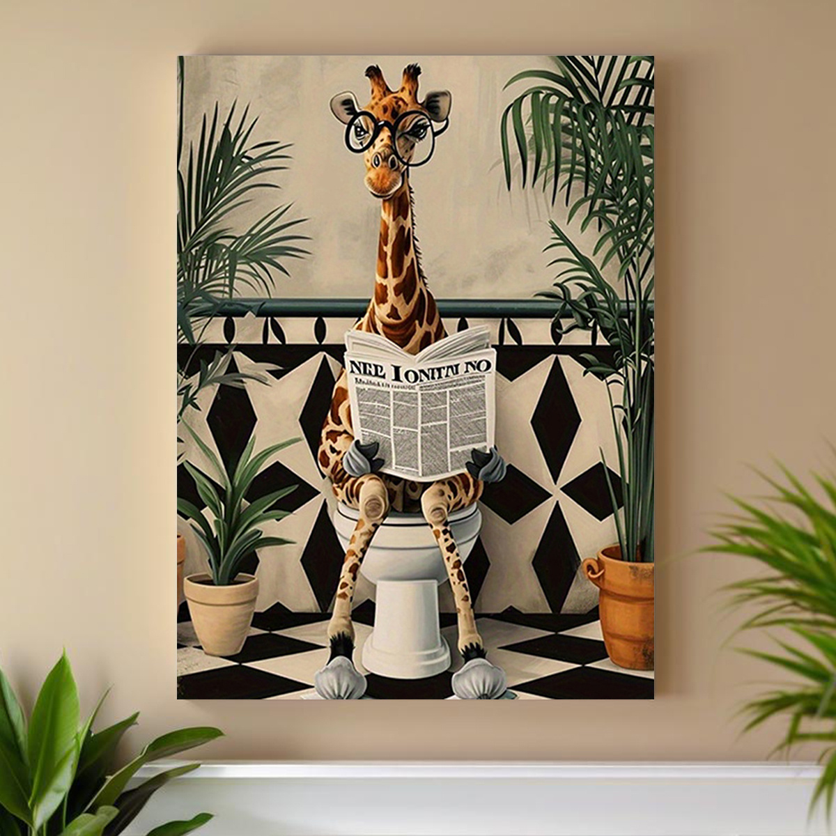 2D Flat, 2D Flat, 1pc Canvas P - огляд і ціна Home Design Bathroom