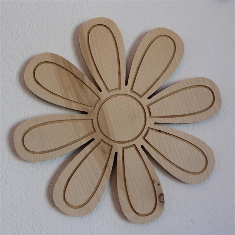Ins Wooden Daisy Wall Flowers  - огляд і ціна Home Design Bathroom