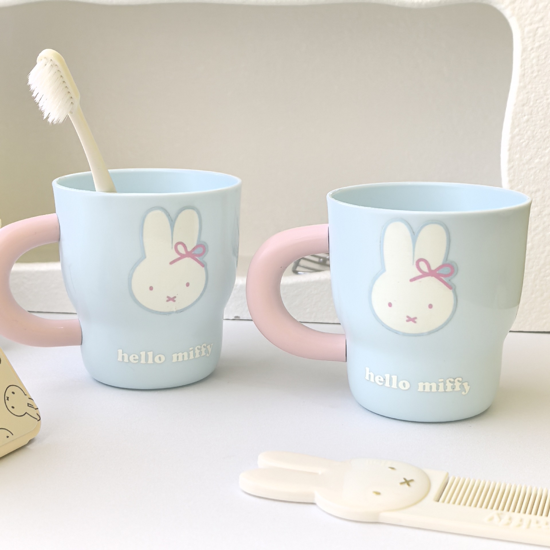 Miffy Rabbit Cartoon Pattern T - огляд і ціна Home Edit Bathroom