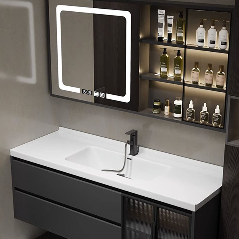 Luxury Mirror Bathroom Cabinet - огляд і ціна Home Bathroom Partition Wall