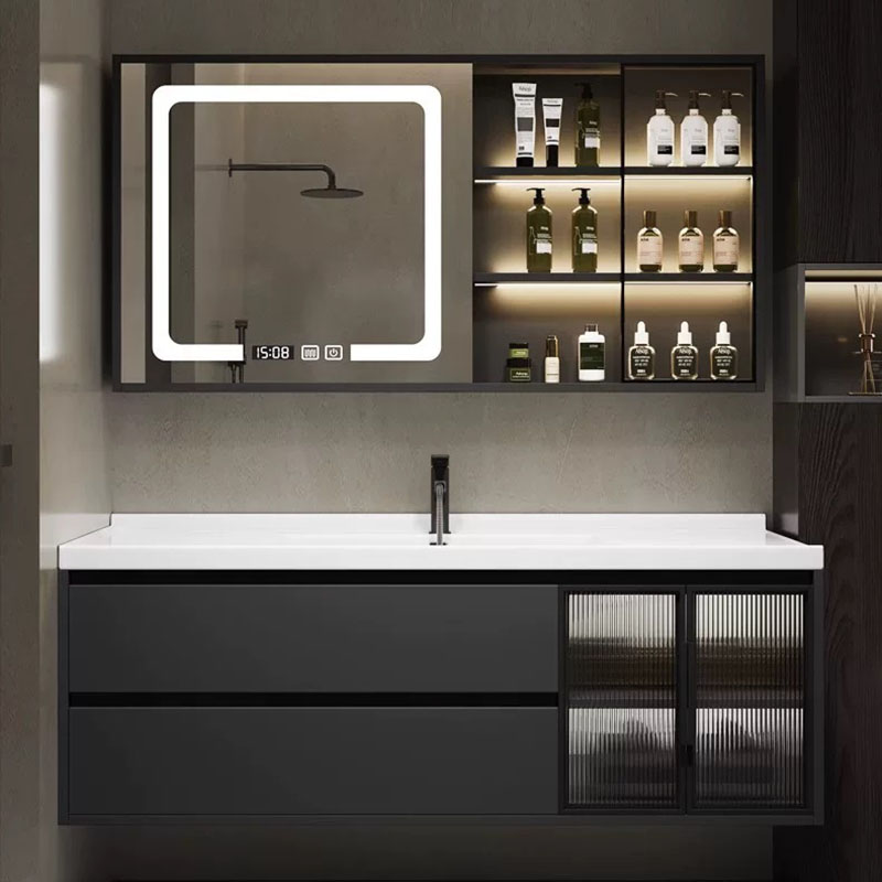 Luxury Mirror Bathroom Cabinet - огляд і ціна Home Bathroom Partition Wall