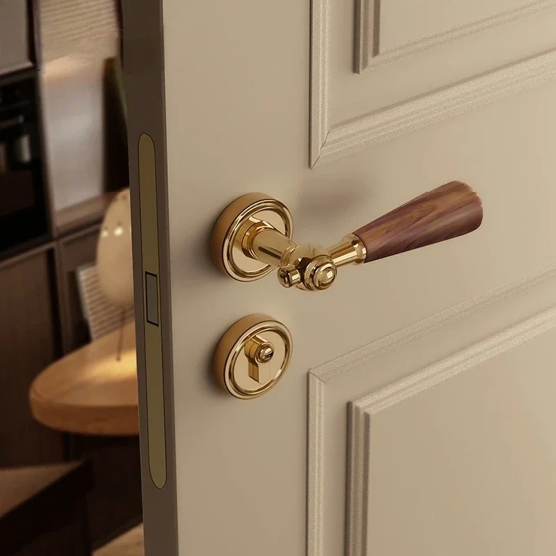 Walnut Wood Handle Zinc Alloy  - огляд і ціна Home Hardware Bathroom Accessories