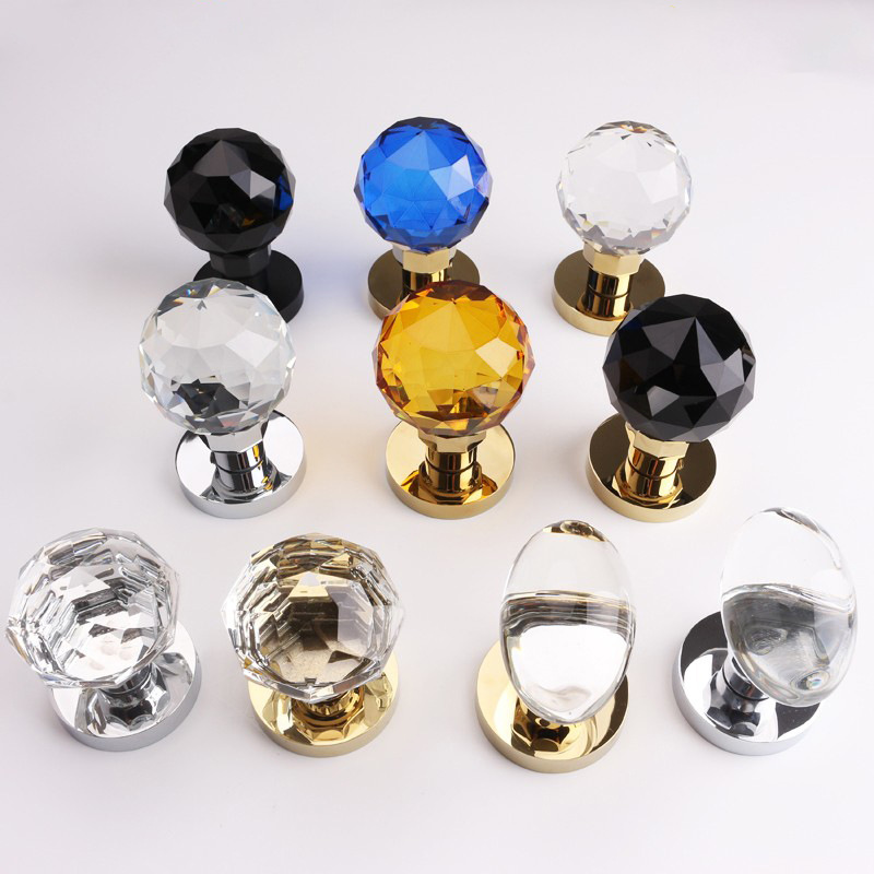 Crystal Glass Spherical Lock B - огляд і ціна Home Hardware Bathroom Accessories