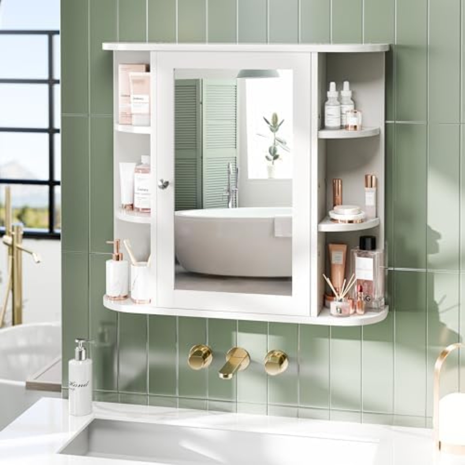 Bathroom Medicine Cabinet, Bat - огляд і ціна Bathroom Cabinet Mirror