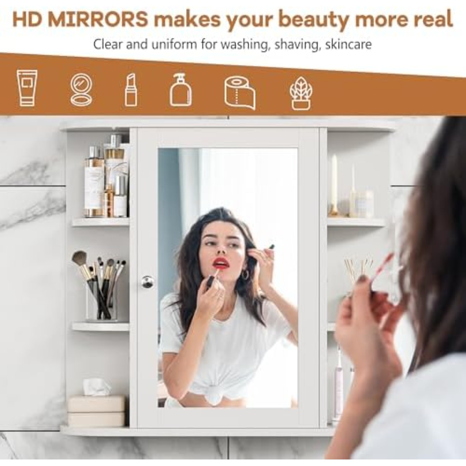 Bathroom Medicine Cabinet, Bat - огляд і ціна Bathroom Cabinet Mirror