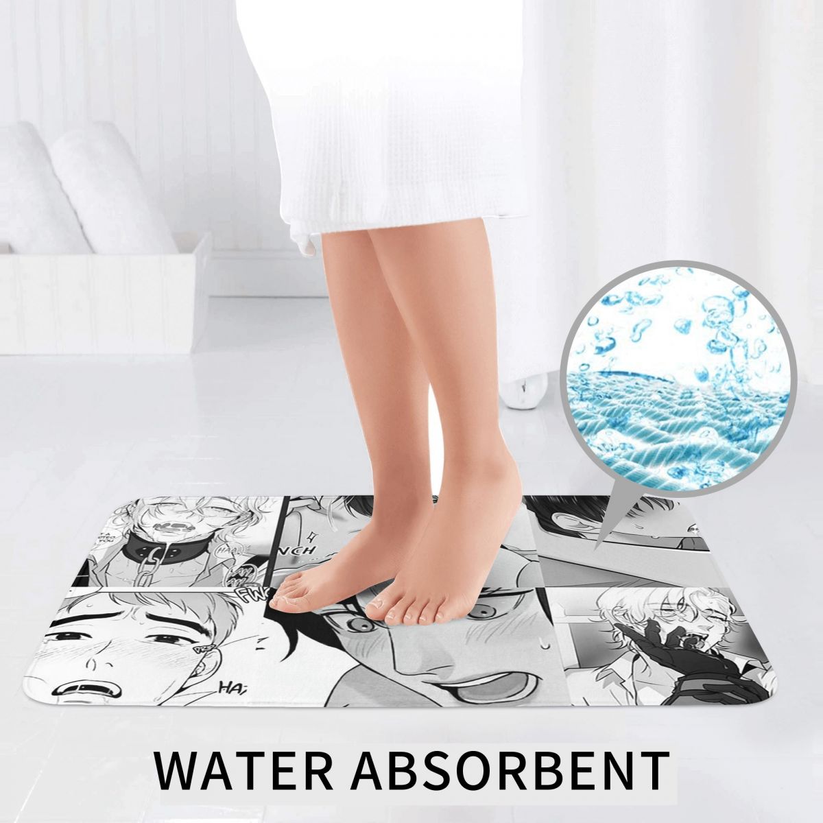 The Good Yaoi Boys 3 Pcs Bath  - огляд і ціна Home Goods Bathroom Sets