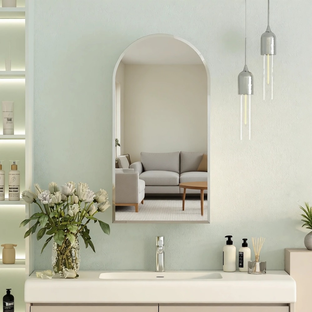 Arched Recessed Medicine Cabin - огляд і ціна Bathroom Cabinet Mirror
