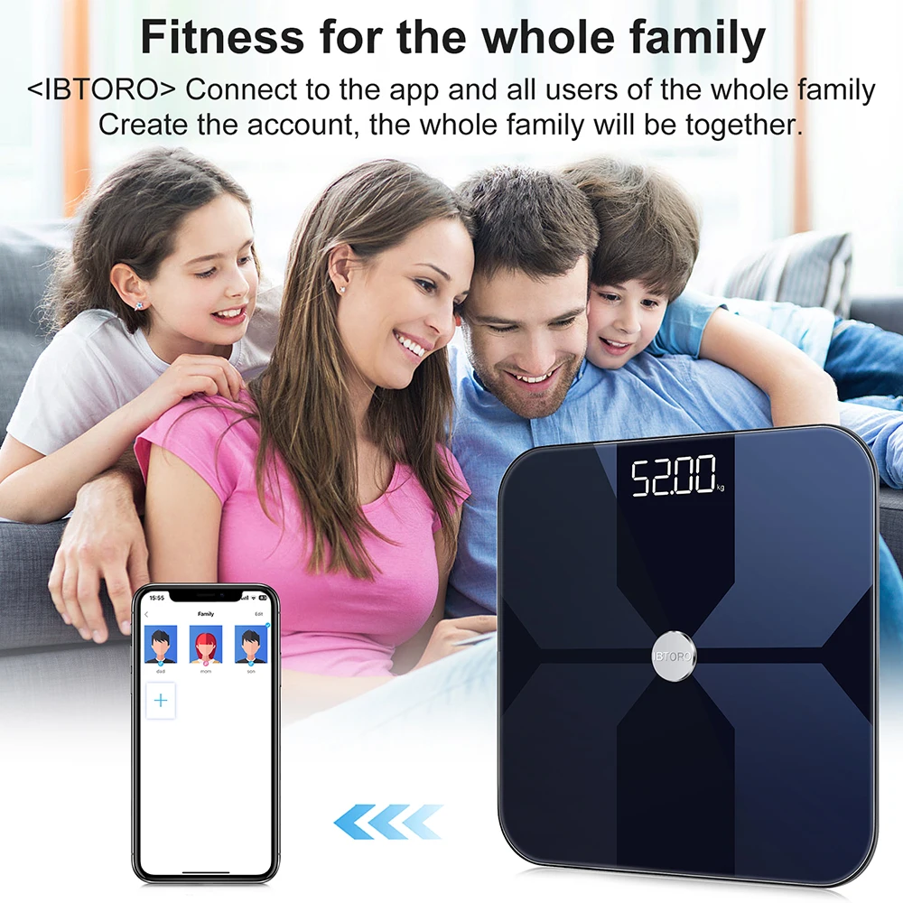 Body Fat Scale Wifi Home Preci - огляд і ціна Home Bathroom Scales