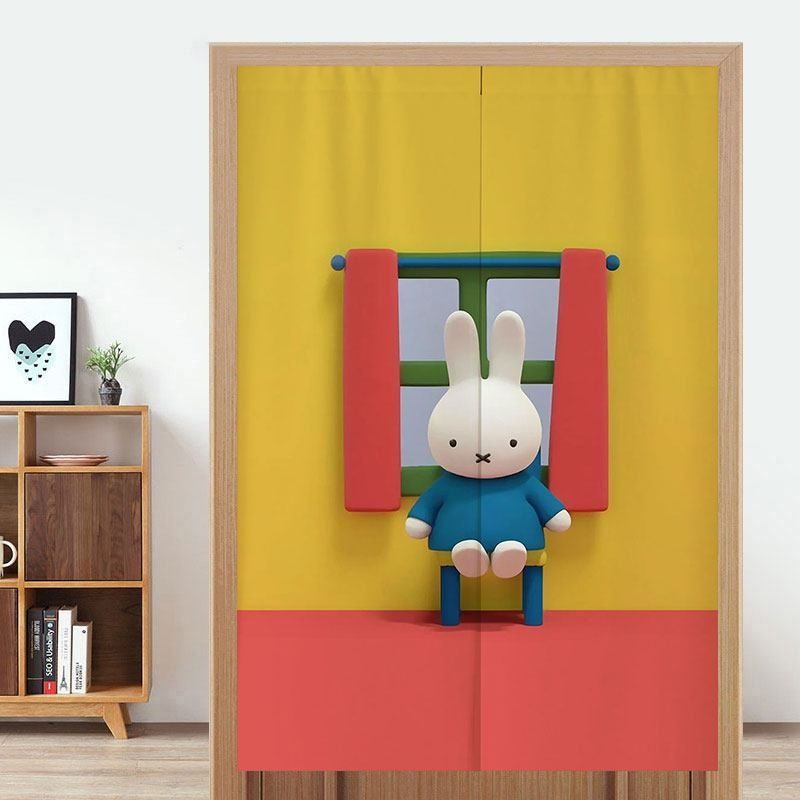 Cute Miffy Door Curtain No-Dri - огляд і ціна Home Edit Bathroom