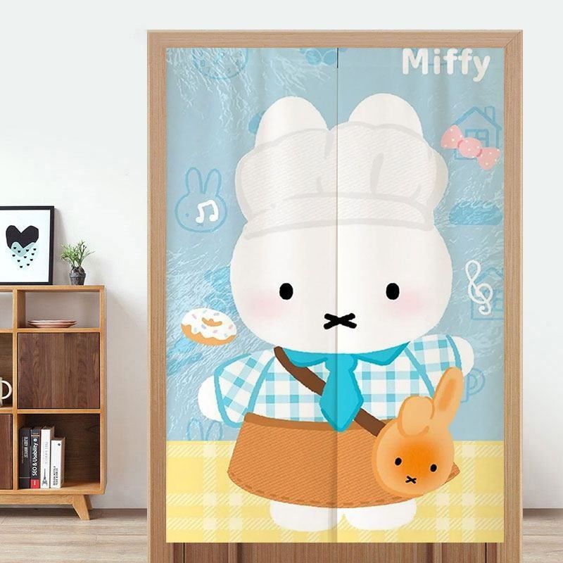 Cute Miffy Door Curtain No-Dri - огляд і ціна Home Edit Bathroom