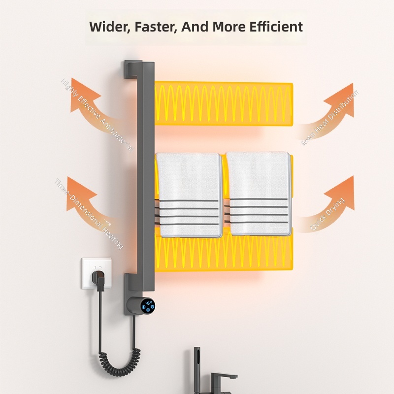 Vertical Wall-mounted 3 Bars E - огляд і ціна Home Design Bathroom